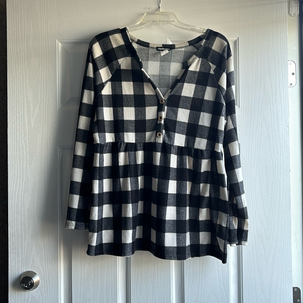 Heimish babydoll top